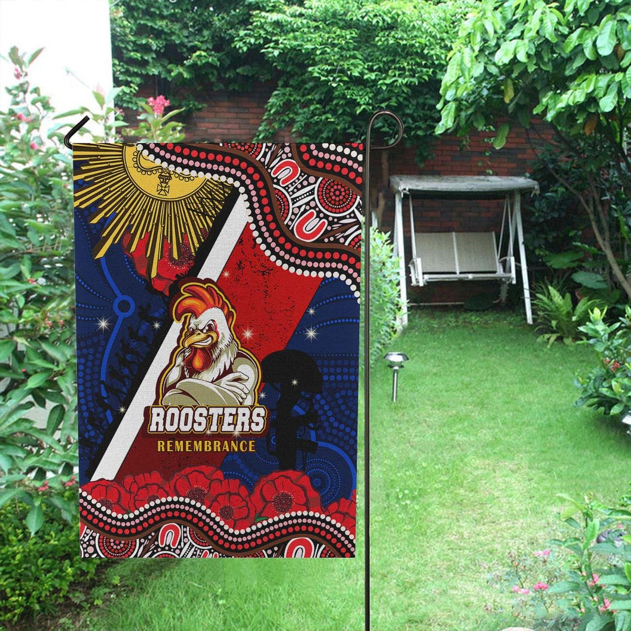 roosters-rugby-anzac-aboriginal-flag-sydney-roosters-with-remembrance-day-poppy-flower-flag