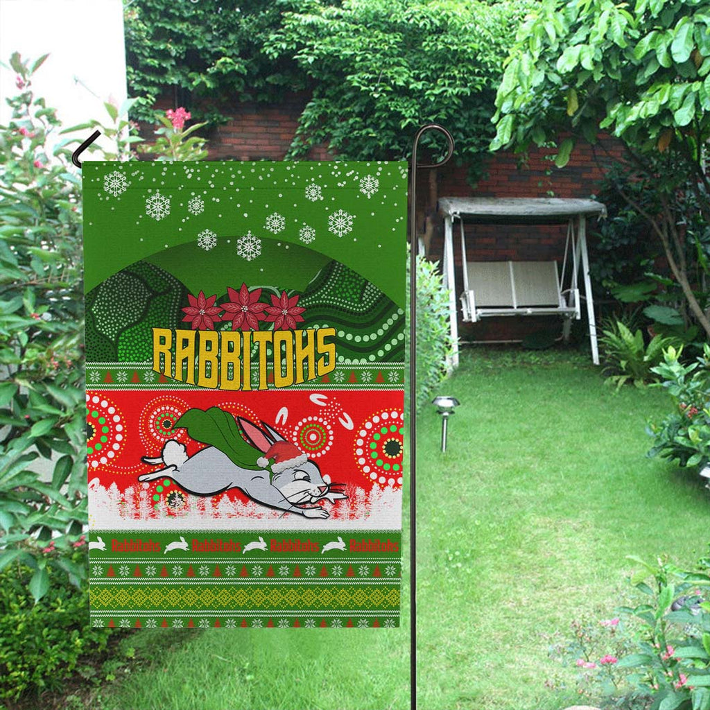 rabbitohs-rugby-christmas-flag-rabbitohs-ugly-christmas-knitted-flag