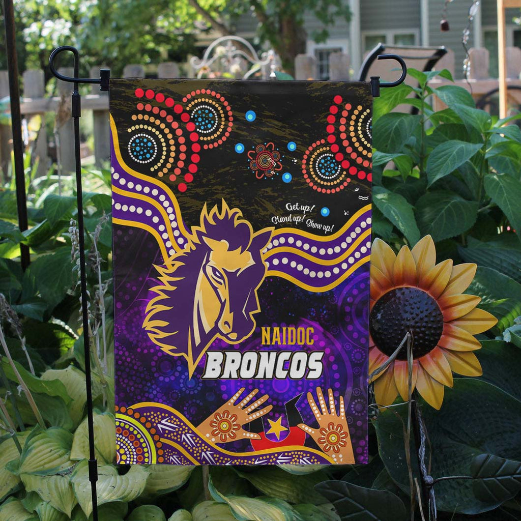 broncos-rugby-flag-naidoc-week-aboriginal-dot-painting-flag