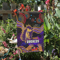 broncos-rugby-flag-naidoc-week-aboriginal-dot-painting-flag
