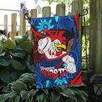 roosters-rugby-flag-roosters-aboriginal-premiership-dot-painting-flag