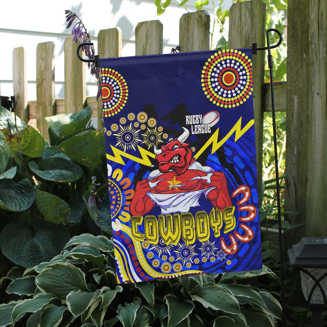 cowboys-rugby-flag-aboriginal-dot-painting-flag