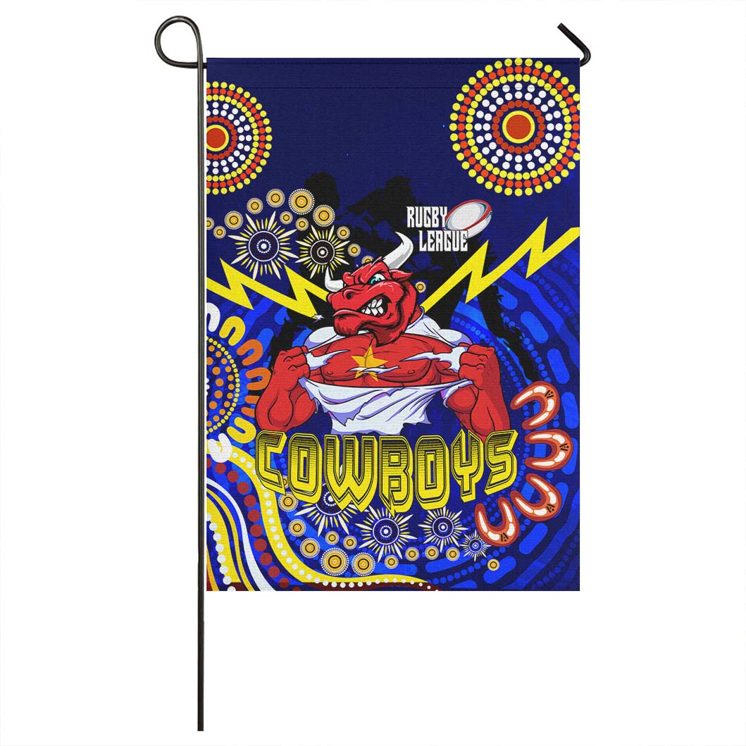 cowboys-rugby-flag-aboriginal-dot-painting-flag