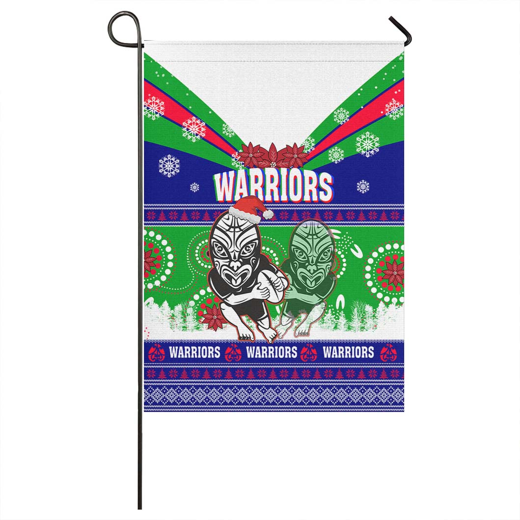 warriors-rugby-flag-warriors-ugly-christmas-and-aboriginal-patterns-flag