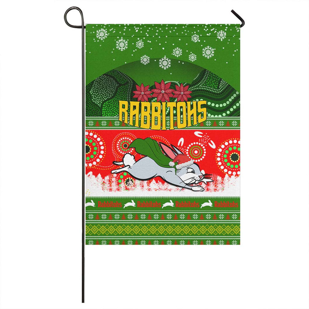 rabbitohs-rugby-christmas-flag-rabbitohs-ugly-christmas-knitted-flag
