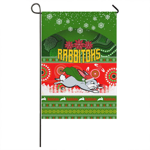 rabbitohs-rugby-christmas-flag-rabbitohs-ugly-christmas-knitted-flag