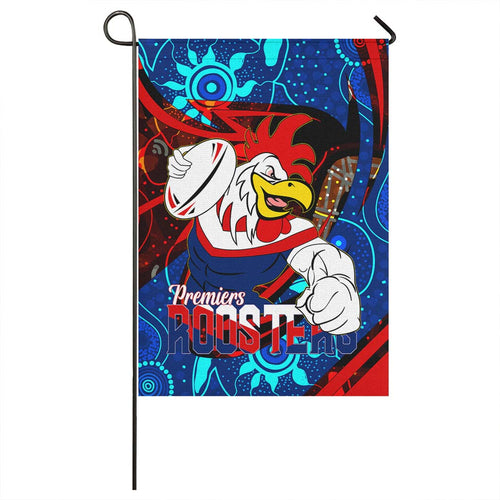 roosters-rugby-flag-roosters-aboriginal-premiership-dot-painting-flag