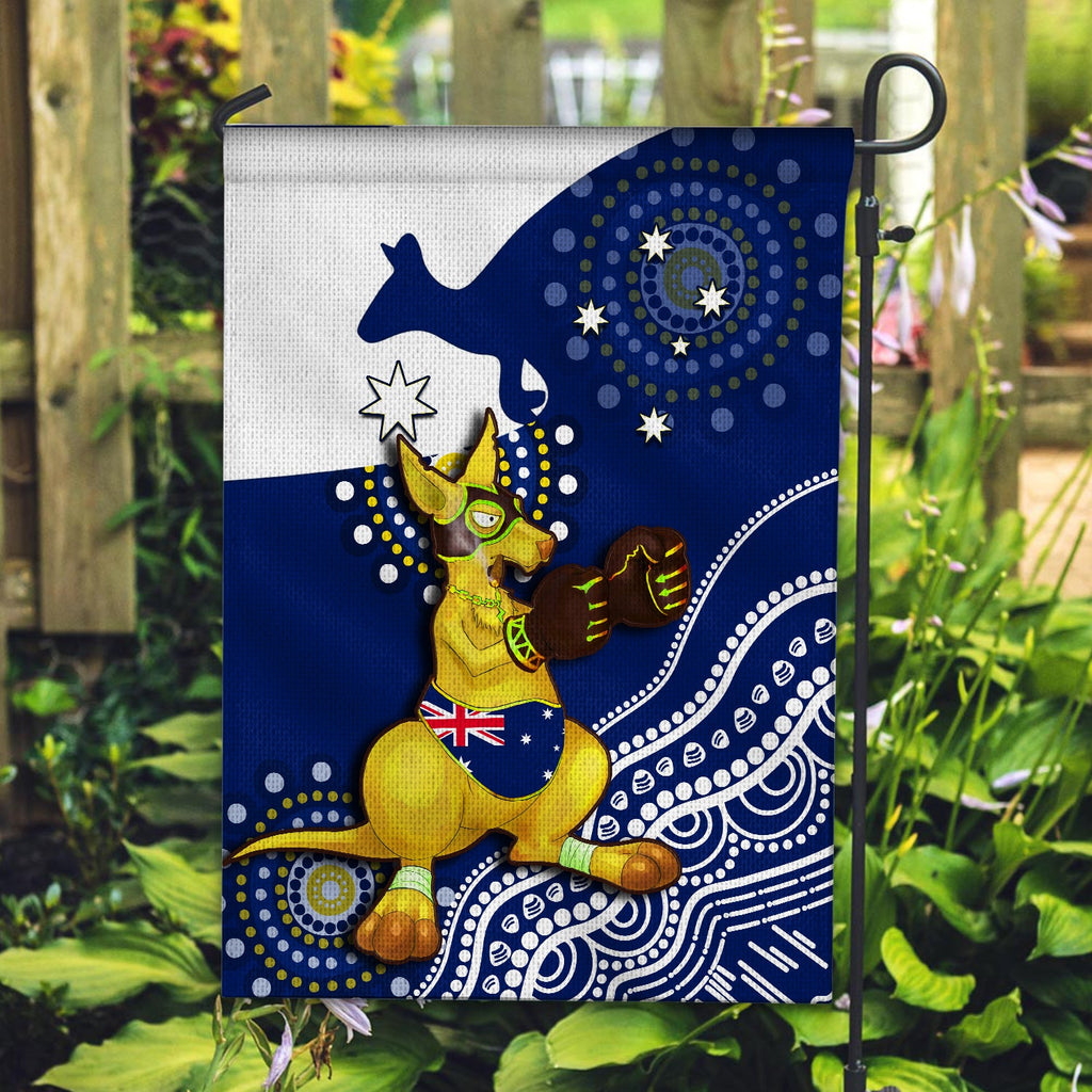 australia-flag-boxing-kangaroo-indigenous-national-color-art