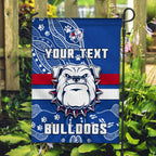 custom-personalised-bulldogs-football-flag-scraggers-1877-aboriginal-dot-painting-newest-version