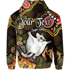 custom-personalised-australian-astrology-zip-up-and-pullover-hoodie-gemini-sugar-glider-zodiac-aboriginal-vibes-gold