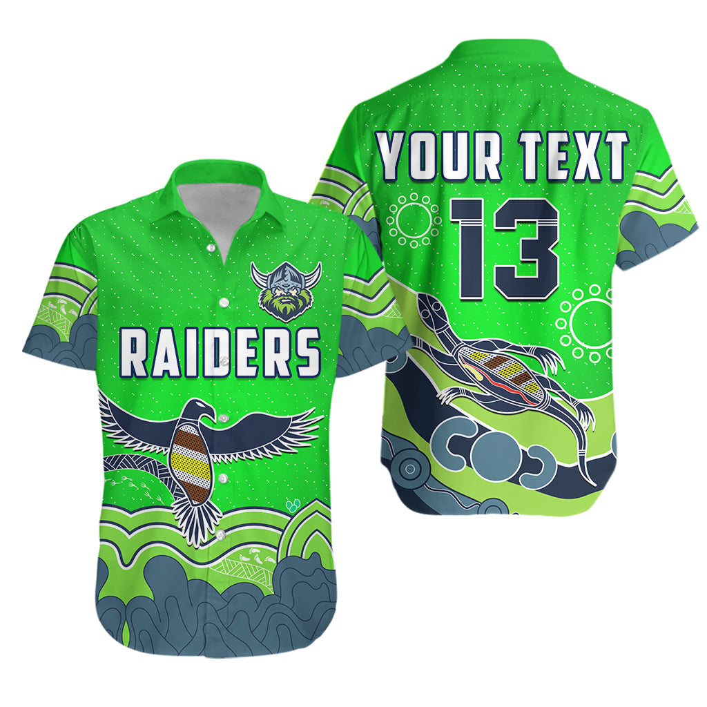 custom-personalised-raiders-indigenous-hawaiian-shirt-canberra-the-milk-custom-text-and-number