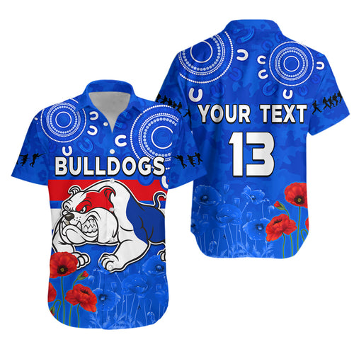 custom-text-and-number-bulldogs-anzac-2022-hawaiian-shirt-western-dogs-aboriginal-poppy