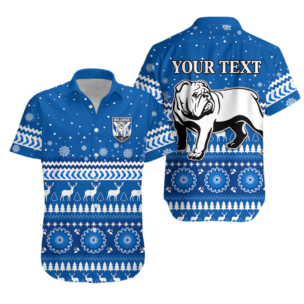 custom-personalised-bulldogs-hawaiian-shirt-christmas-canterbury-bankstown