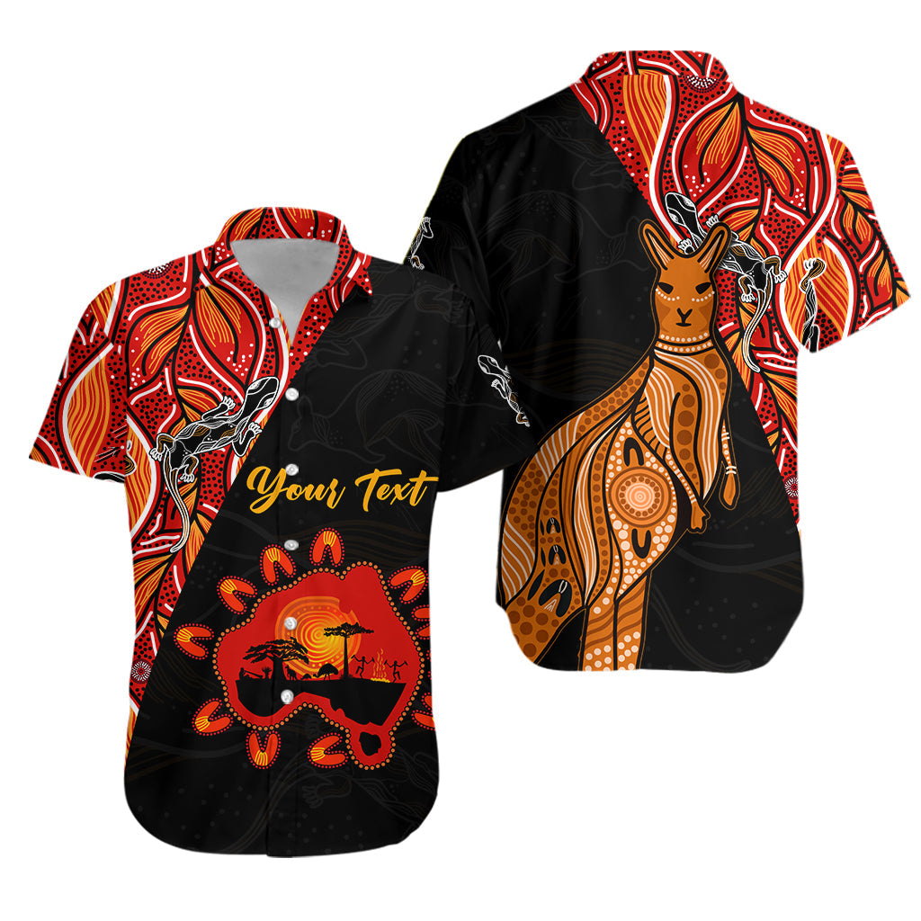 custom-personalised-australia-map-hawaiian-shirt-aussie-kangaroo-aboriginal