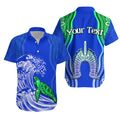custom-personalised-torres-strait-islands-hawaiian-shirt-the-dhari-mix-aboriginal-turtle-version-blue