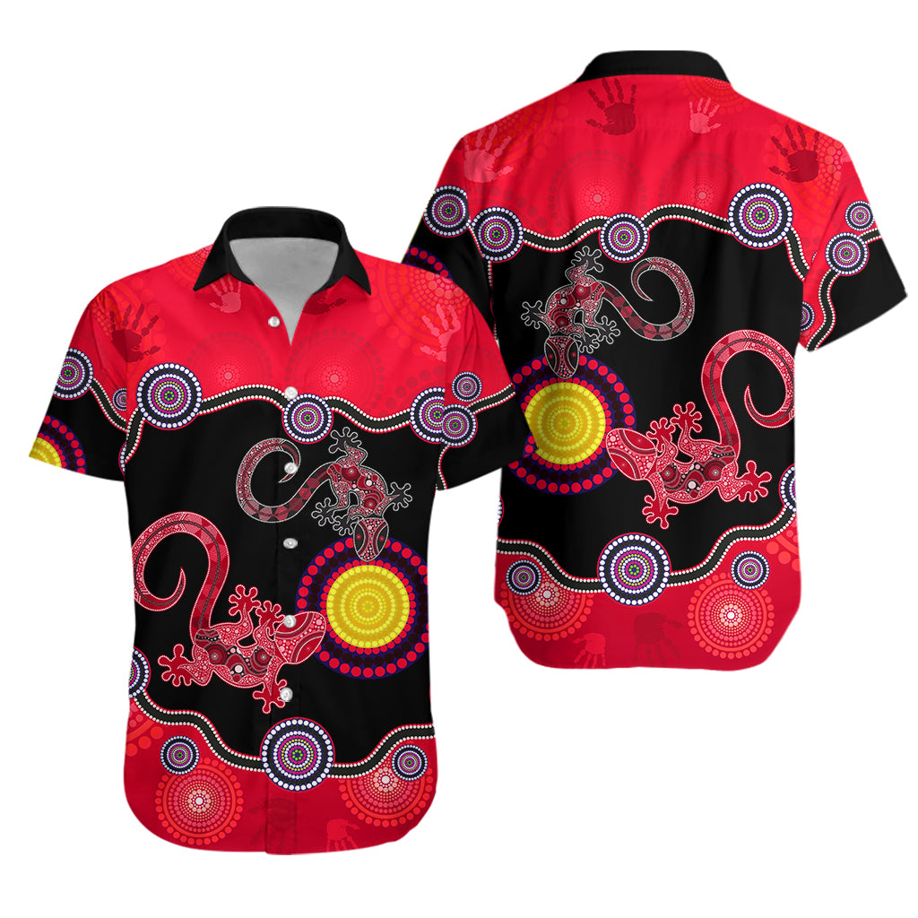 aboriginal-lizard-hawaiian-shirt-attracted-australia-version-red