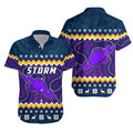 Storm Hawaiian Shirt Christmas Melbourne Mix Indigenous - Vibe Hoodie