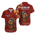 Launceston Cup 2022 Hawaiian Shirt Australia Aboriginal Red Horse Lovers - Vibe Hoodie