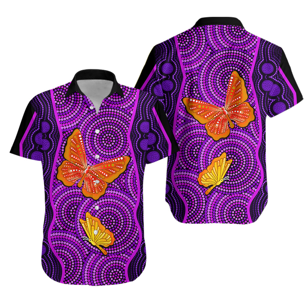 aboriginal-dot-hawaiian-shirt-butterfly-natural-beauty