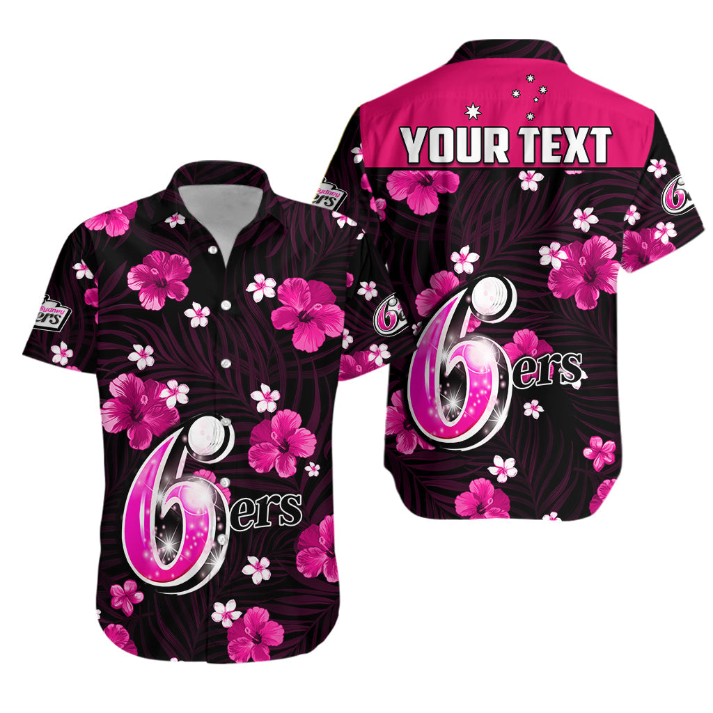 custom-personalised-sydney-sixers-hawaiian-shirt-cricket-australia-tropical-flowers-impressive
