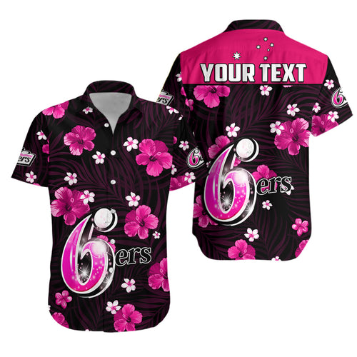 custom-personalised-sydney-sixers-hawaiian-shirt-cricket-australia-tropical-flowers-impressive