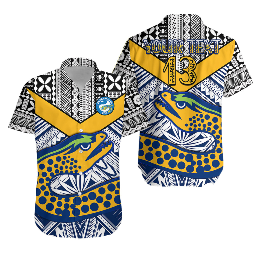 custom-text-and-number-eels-rugby-hawaiian-shirt-polynesian-tapa-pattern-premiers