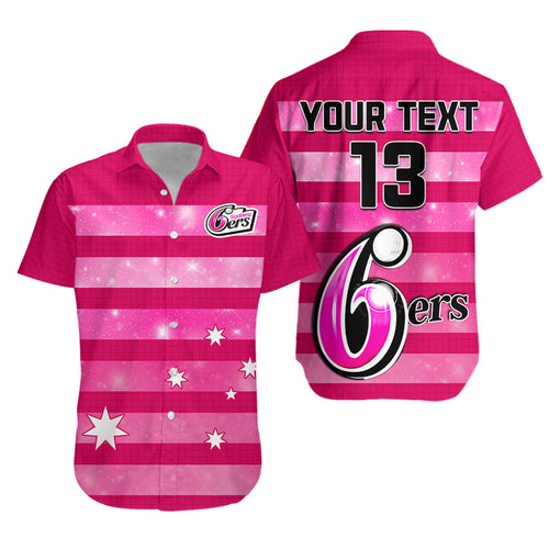 custom-text-and-number-sydney-sixers-cricket-hawaiian-shirt-galaxy-star-simple-ver01