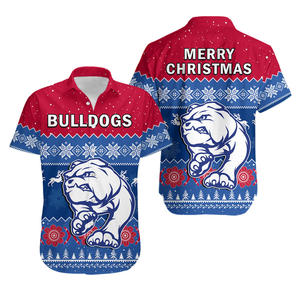 western-bulldogs-football-hawaiian-shirt-dogs-indigenous-merry-christmas