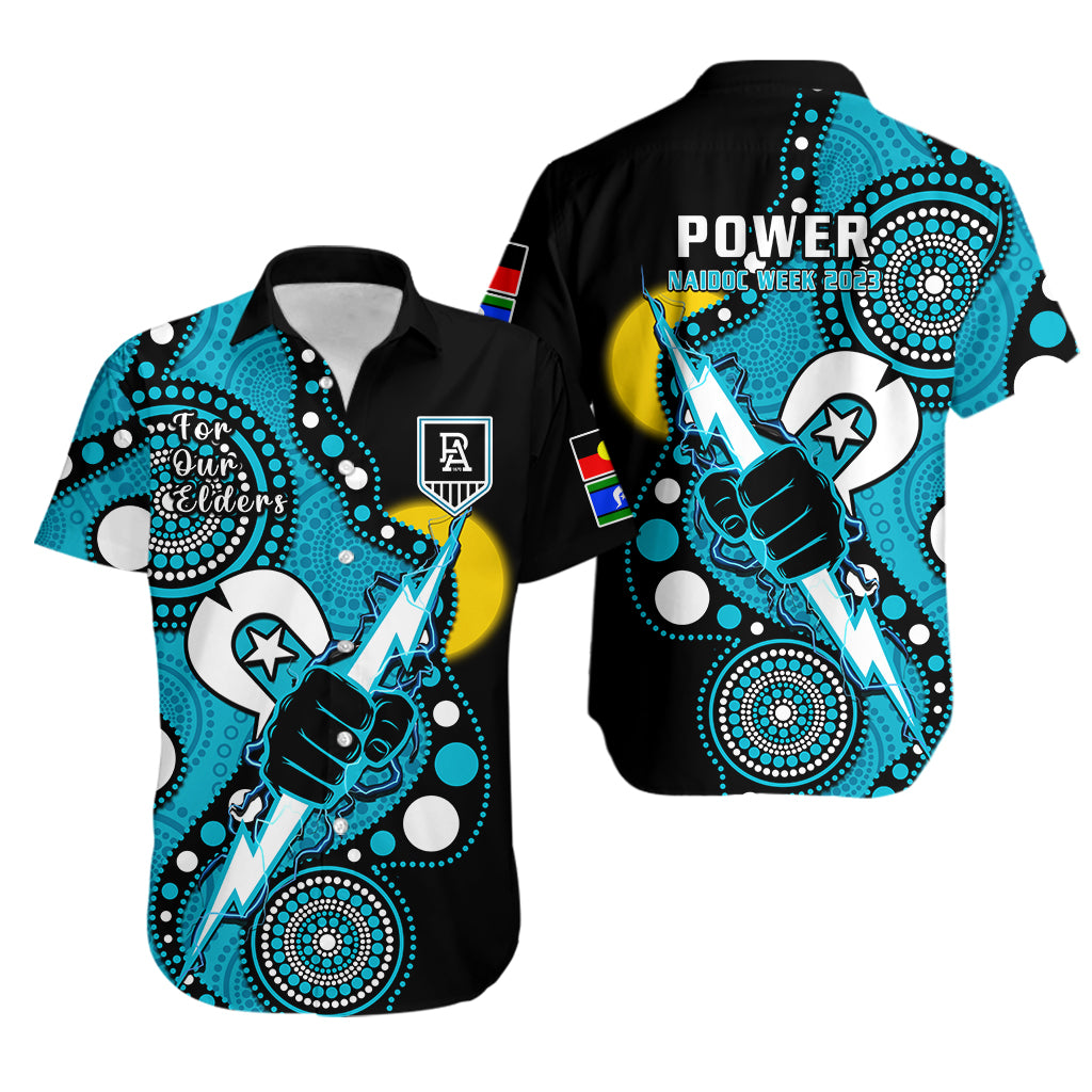 port-adelaide-football-naidoc-2023-hawaiian-shirt-for-our-elders-indigenous-art