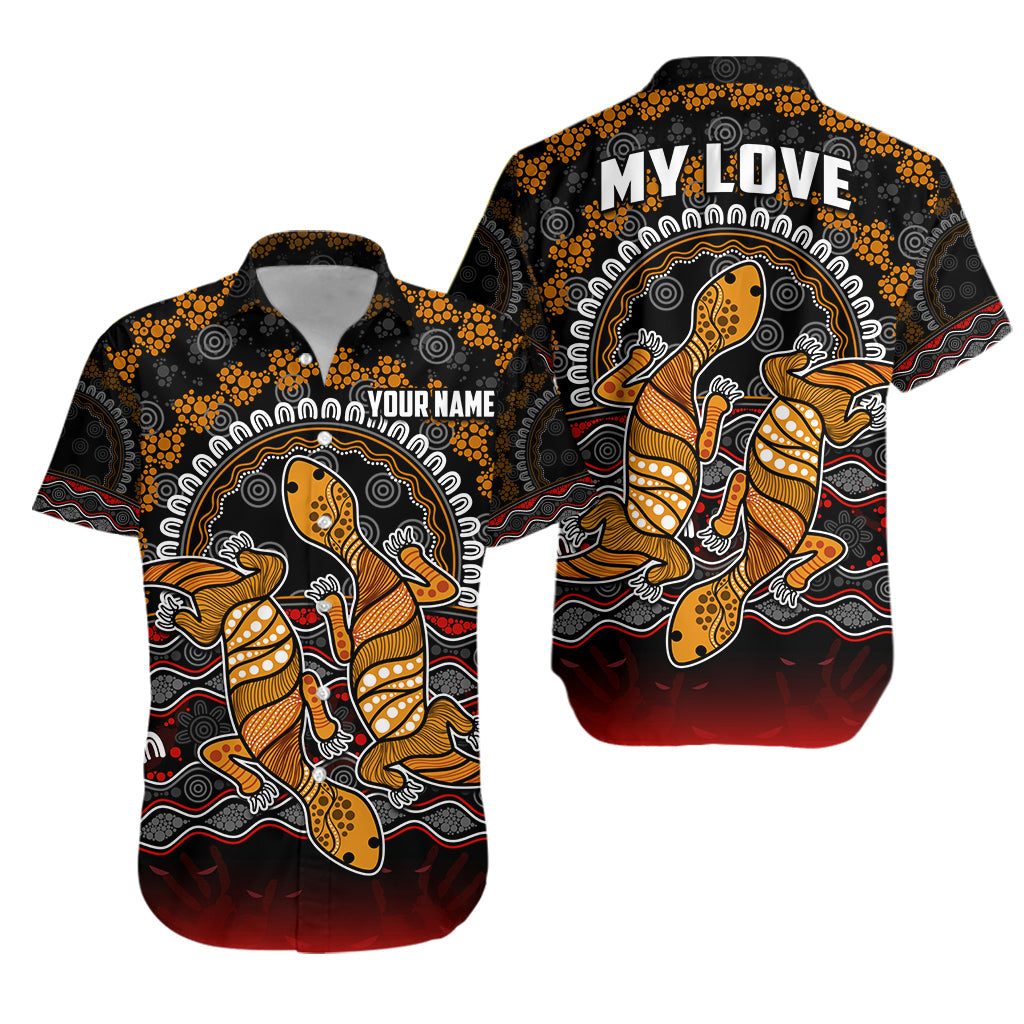 custom-personalised-australia-valentine-hawaiian-shirt-aboriginal-couple-lizards-my-love