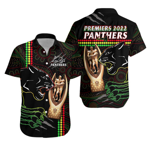 panthers-rugby-hawaiian-shirt-the-riff-2022-premiers-aboriginal-art
