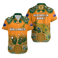 australia-rugby-hawaiian-shirt-wallabies-kangaroo-orange-aboriginal