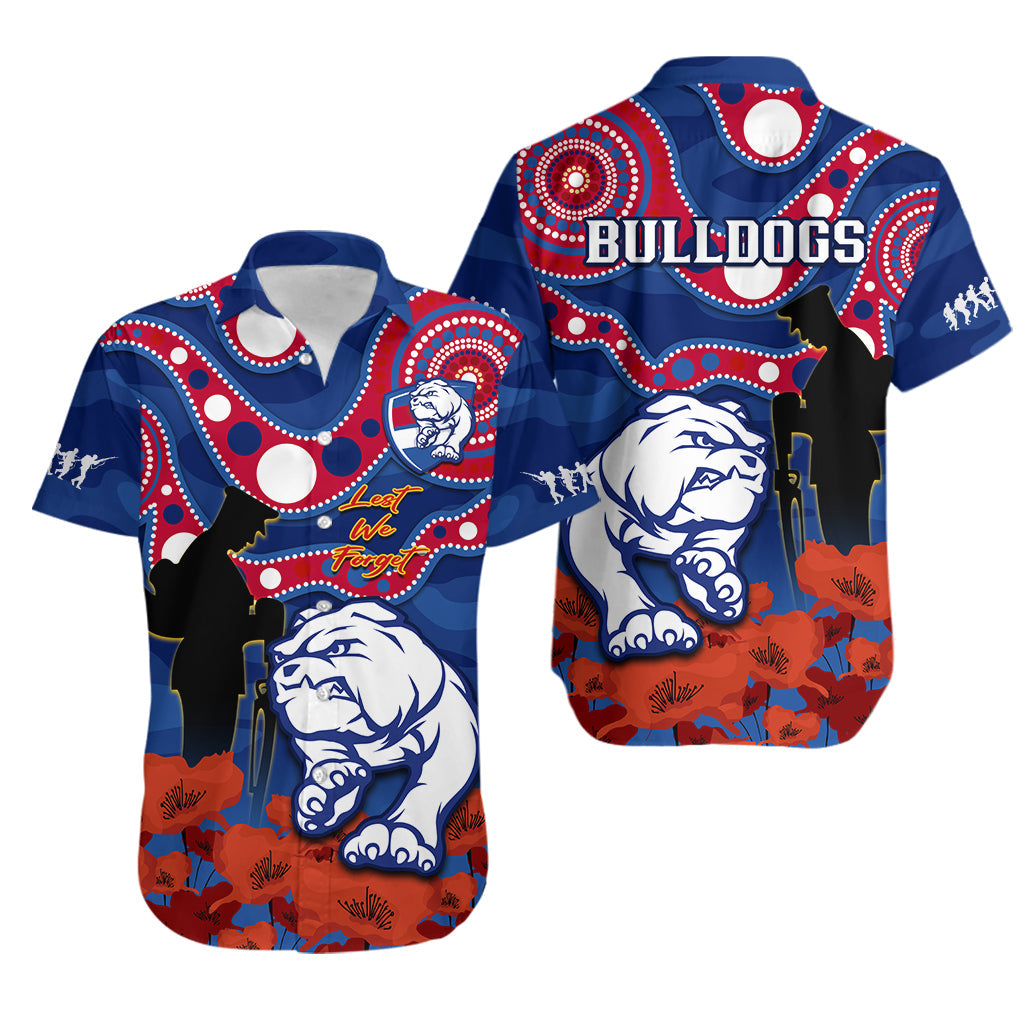 western-bulldogs-football-anzac-2023-hawaiian-shirt-doggies-aboriginal-mix-poppy-camouflage