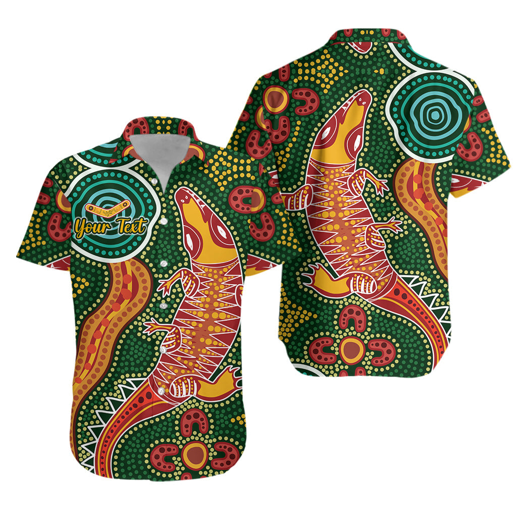 custom-personalised-aboriginal-art-crocodile-hawaiian-shirt-you-are-number-one