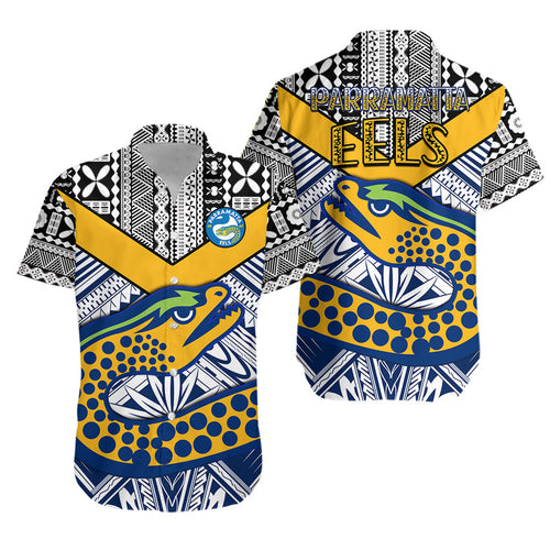 eels-rugby-hawaiian-shirt-polynesian-tapa-pattern-premiers
