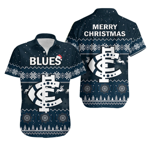 carlton-football-hawaiian-shirt-blues-indigenous-merry-christmas