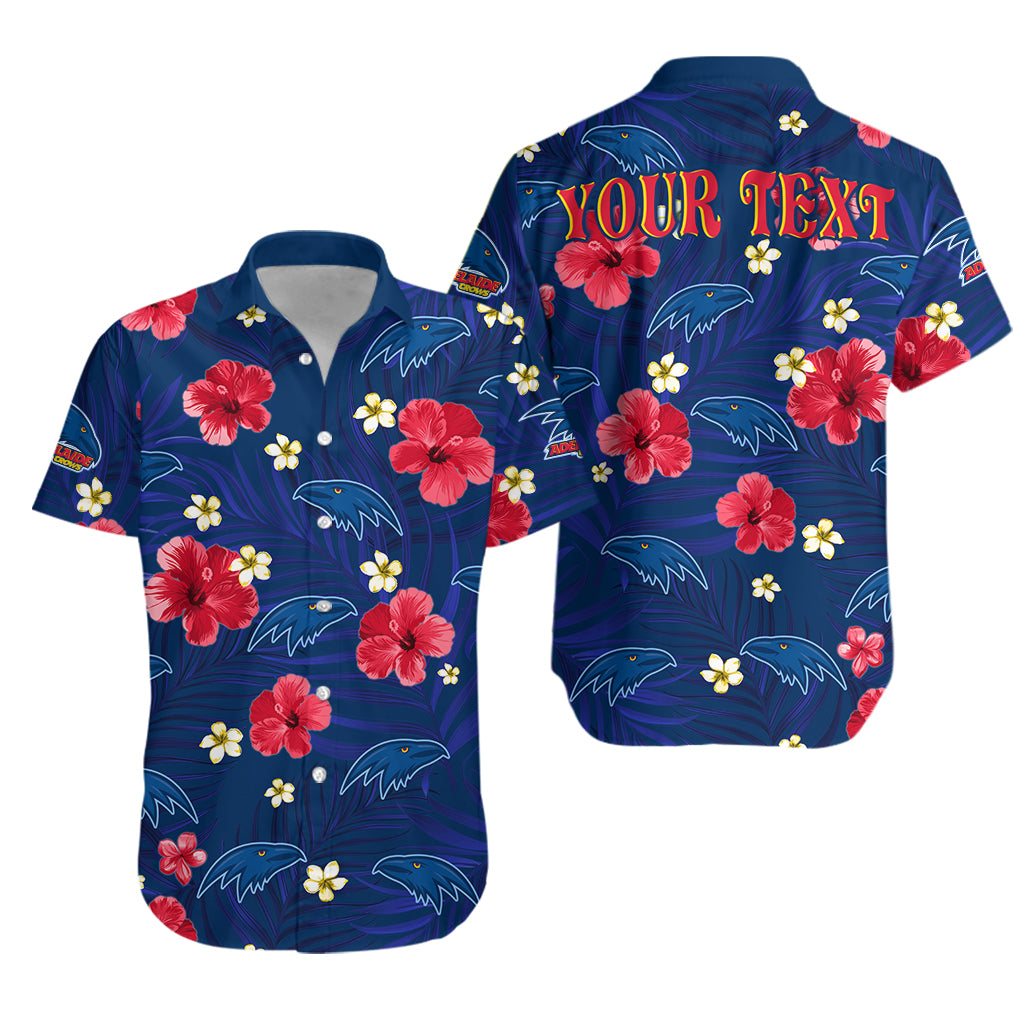 custom-personalised-crows-football-hawaiian-shirt-adelaide-premiers-tropical-flowers-simple