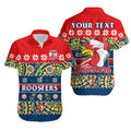 custom-personalised-sydney-roosters-christmas-hawaiian-shirt-easts-aboriginal-art-merry-xmas