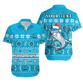 custom-personalised-sharks-christmas-hawaiian-shirt-cronulla-sutherland-aboriginal-art-merry-xmas