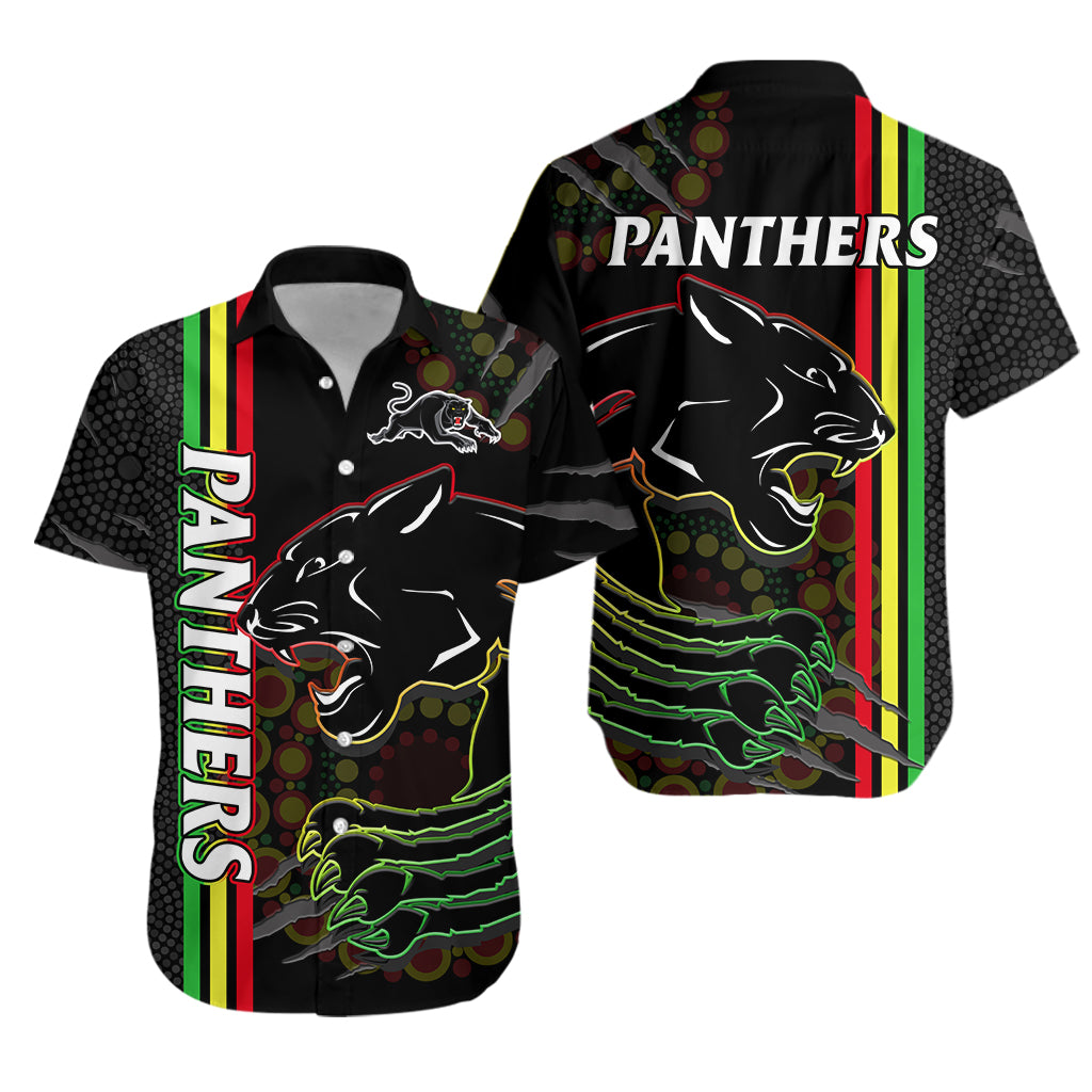 penrith-panthers-rugby-hawaiian-shirt-the-mountain-men-aboriginal-art-dynamic