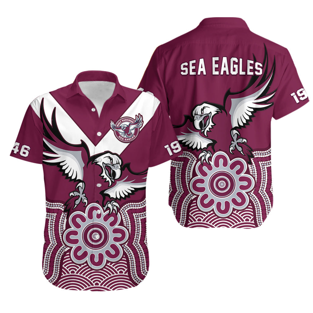 sea-eagles-rugby-hawaiian-shirt-manly-warringah-indigenous-art