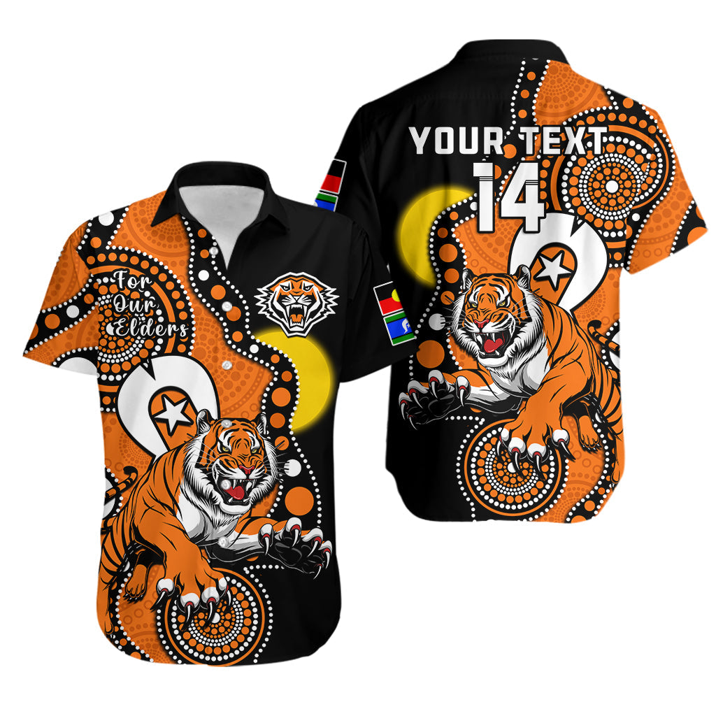 custom-text-and-number-wests-tigers-rugby-naidoc-2023-hawaiian-shirt-for-our-elders-indigenous-art