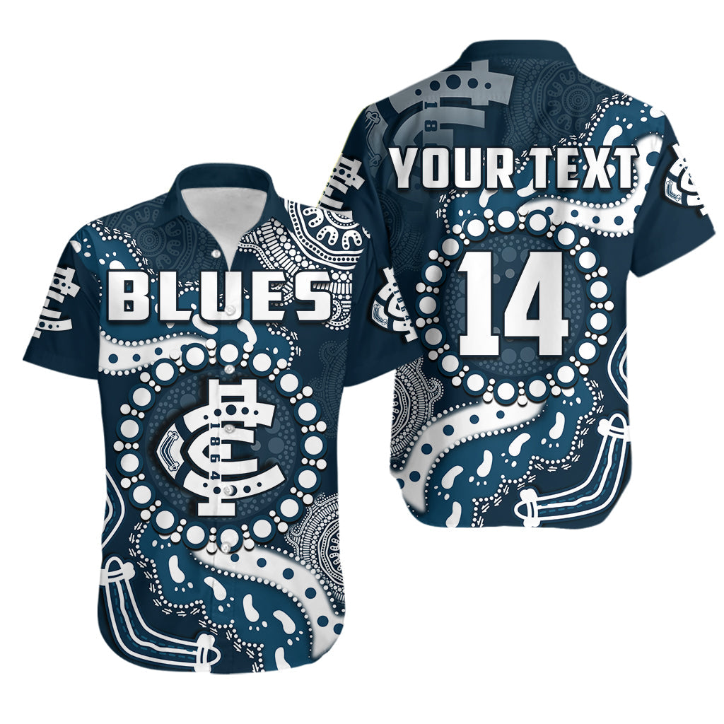 custom-text-and-number-carlton-football-hawaiian-shirt-blues-1864-boomerang-indigenous-artsy