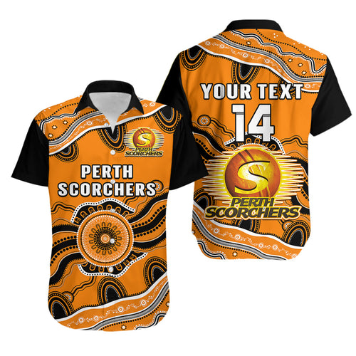 custom-text-and-number-perth-scorchers-cricket-hawaiian-shirt-aboriginal-painting