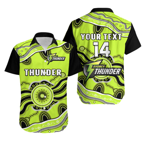 custom-text-and-number-thunder-cricket-hawaiian-shirt-sydney-aboriginal-painting