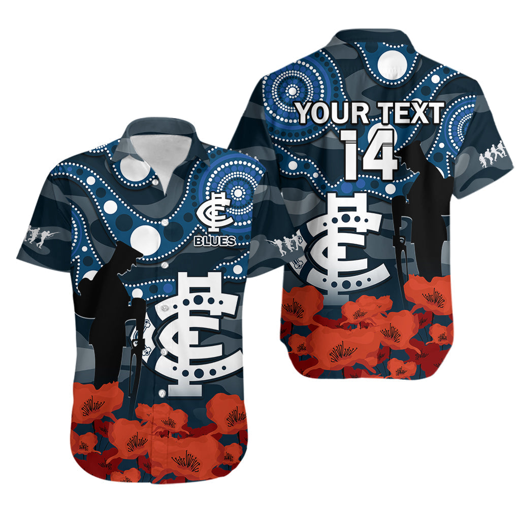 custom-text-and-number-carlton-football-anzac-2023-hawaiian-shirt-blues-aboriginal-mix-poppy-camouflage