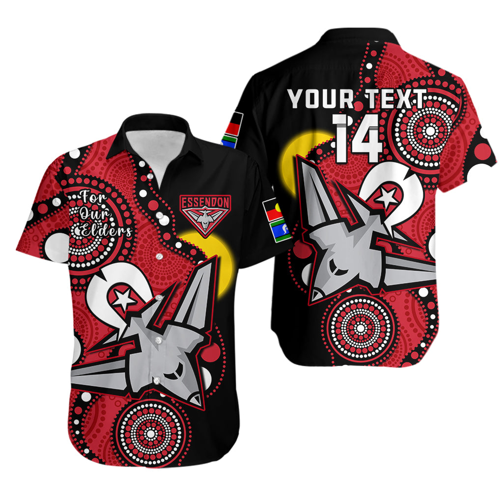 custom-text-and-number-essendon-football-naidoc-2023-hawaiian-shirt-bombers-for-our-elders-indigenous-art