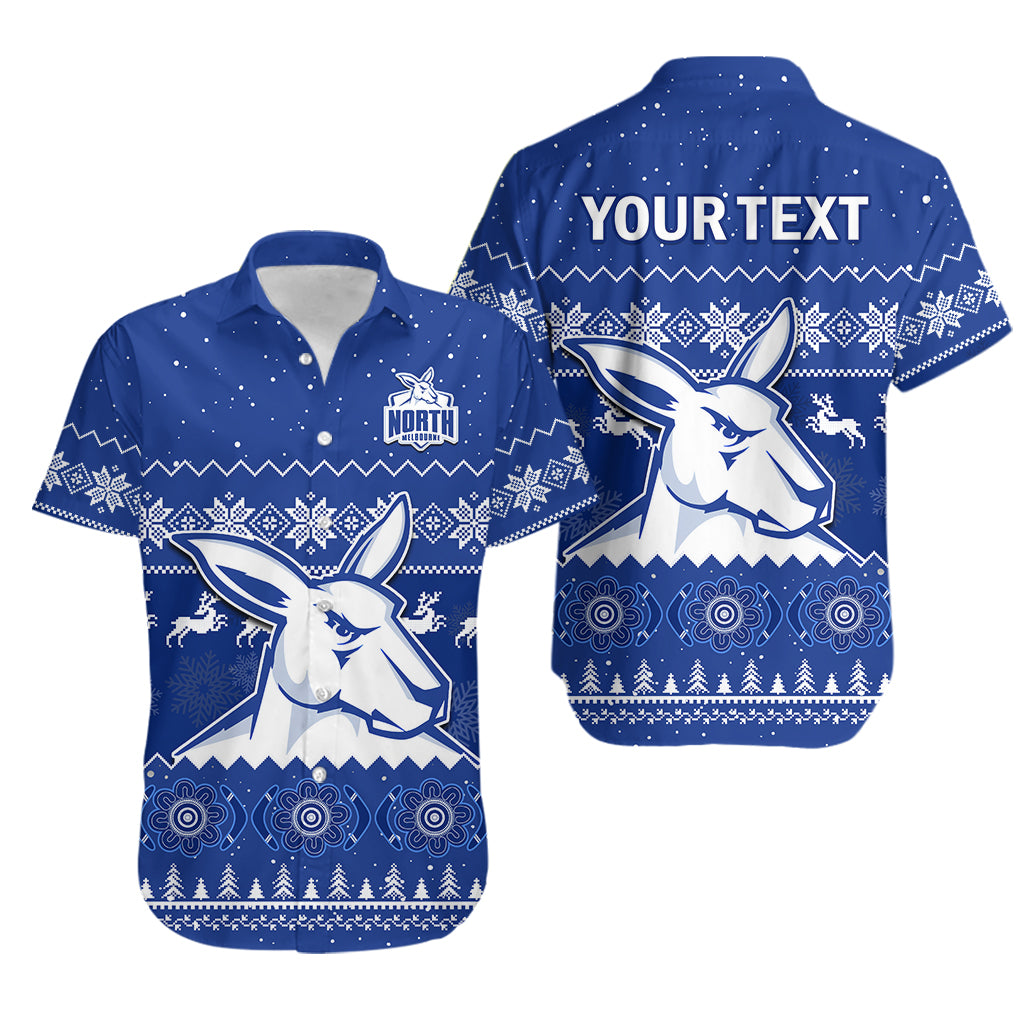 custom-personalised-melbourne-football-hawaiian-shirt-north-kangaroos-indigenous-merry-christmas