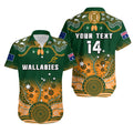 custom-text-and-number-australia-rugby-hawaiian-shirt-wallabies-kangaroo-green-aboriginal