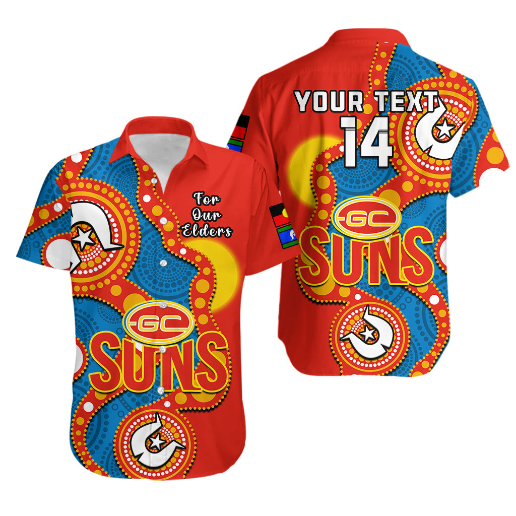 custom-text-and-number-gold-coast-football-naidoc-2023-hawaiian-shirt-suns-indigenous-for-our-elders